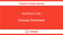  Instructor Canvas overview